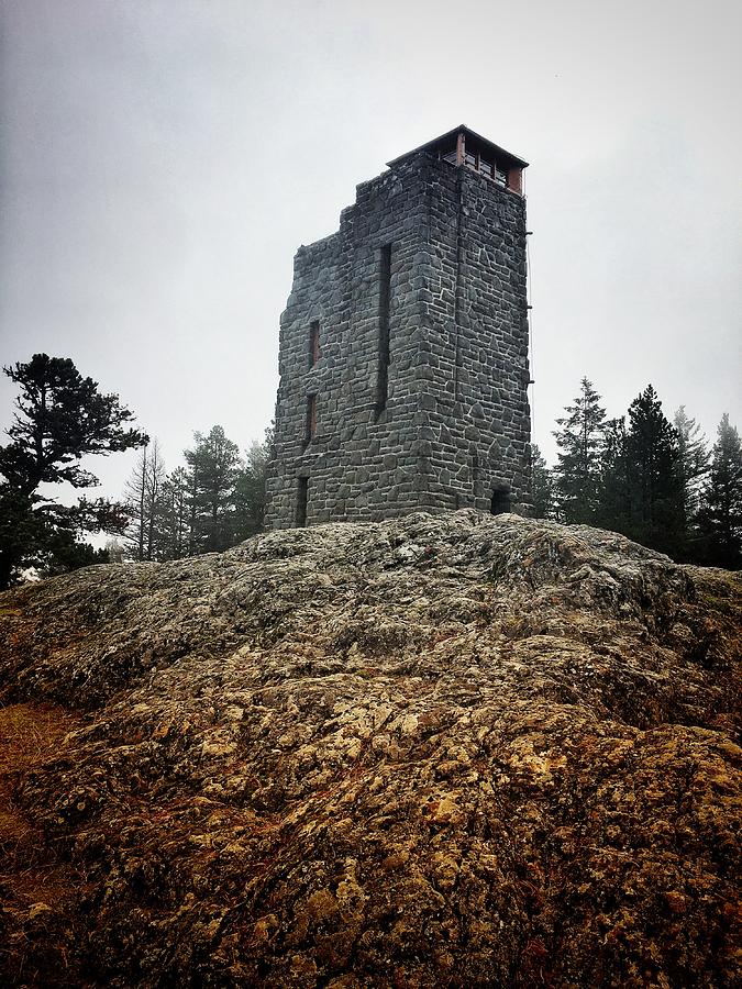 Stone Tower Photograph by Jerry Abbott