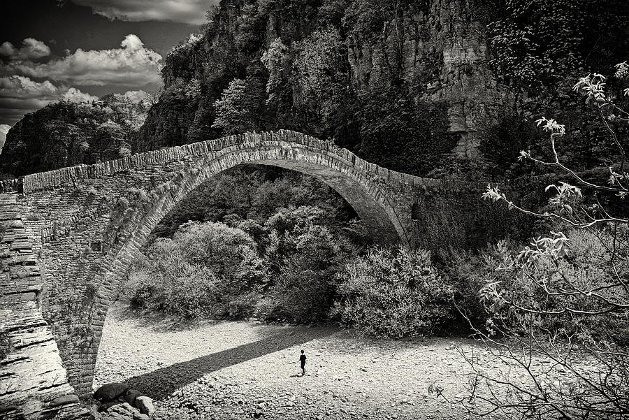 Stoned Bridge Photograph by Yiannis Logiotatides