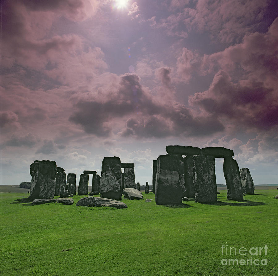 Stone Circle Photograph - Stonehenge by 