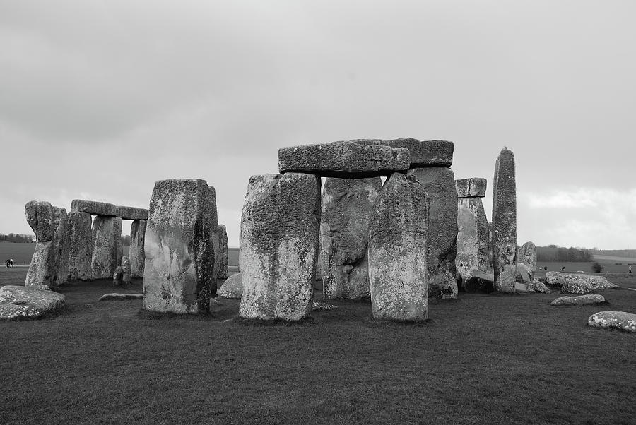 Stonehenge Black And White Photograph By Christopher Ryde