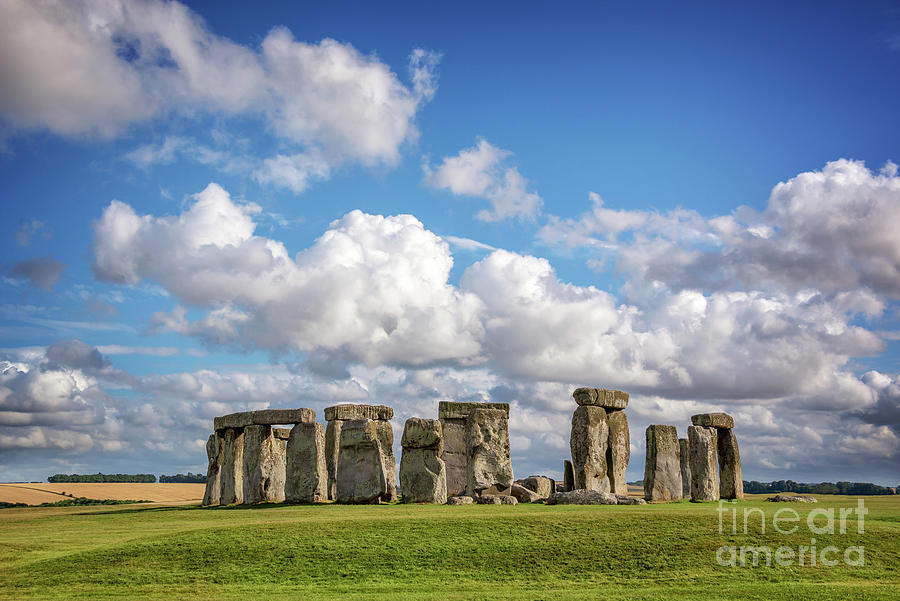 Prehistoric Photograph - Stonehenge by Delphimages Photo Creations