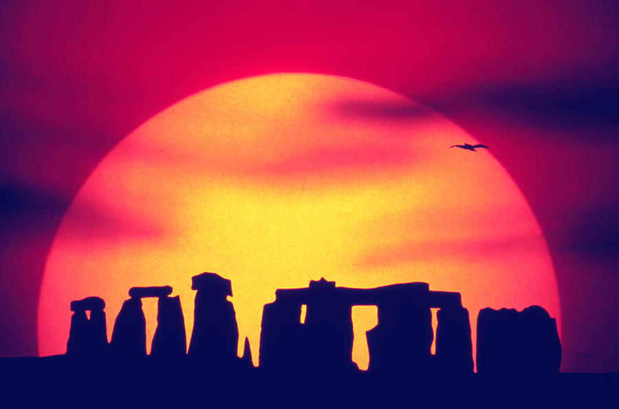 Stonehenge, England Photograph by John Foxx