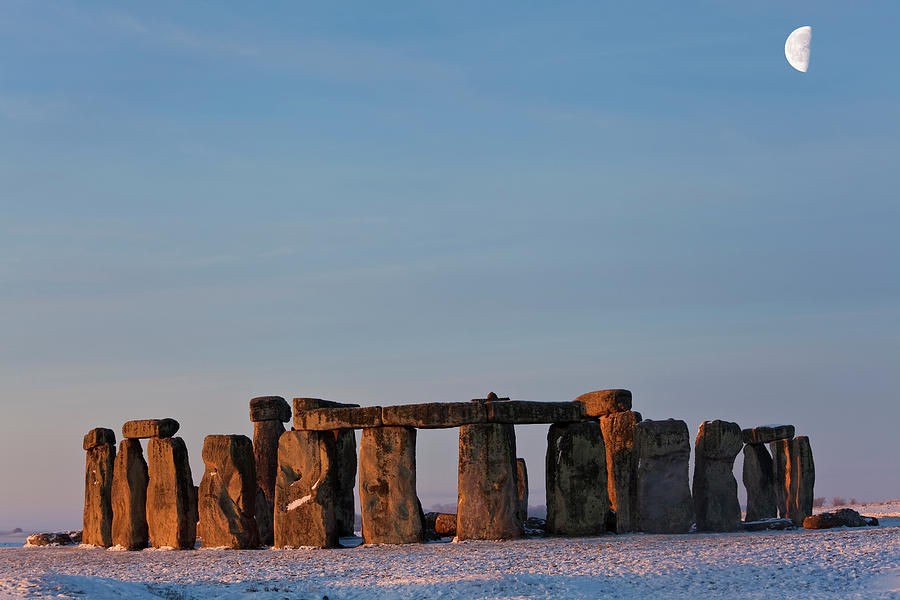 Stonehenge, Wiltshire, England Photograph by Peter Adams