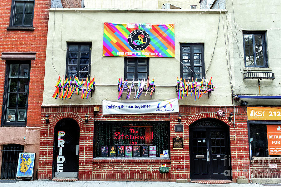 Stonewall Inn in Greenwich Village New York City Photograph by John Rizzuto