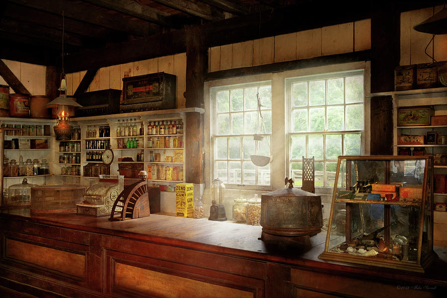 Store - The country store Photograph by Mike Savad