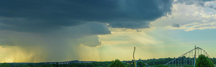 Storm Approaching Amusement Park by Jason Fink Storm Approaching Amusement Park by Jason Fink