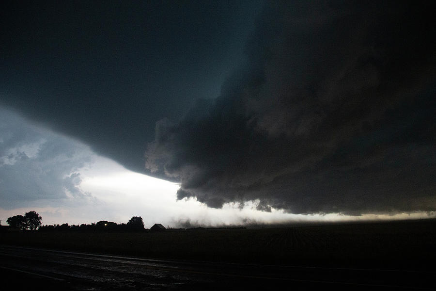 Nature Photograph - Storm Chasing West South Central Nebraska 066 by Dale Kaminski
