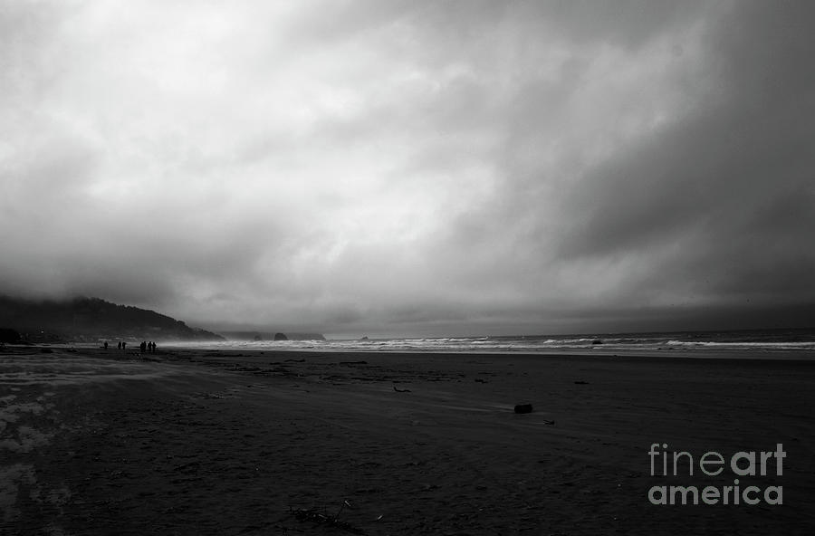 Storm Clouds at Cannon Beach Photograph by David Bearden