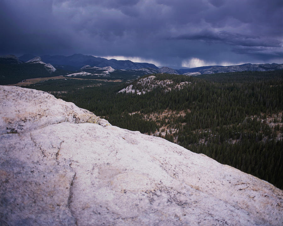 Storm Clouds In The Distance, From Atop Photograph by Wirehead Arts