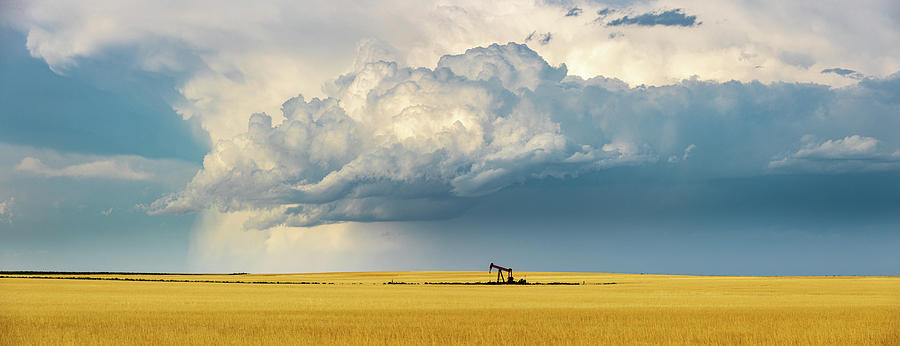 Storm Clouds On The Easter Plains Near Denver, Co Photograph by Cavan Images