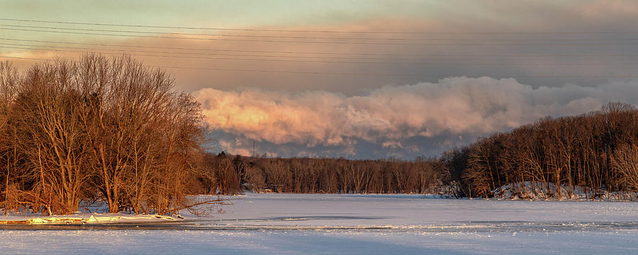 Winter Photograph - Storm Clouds on the Horizon by Rod Best