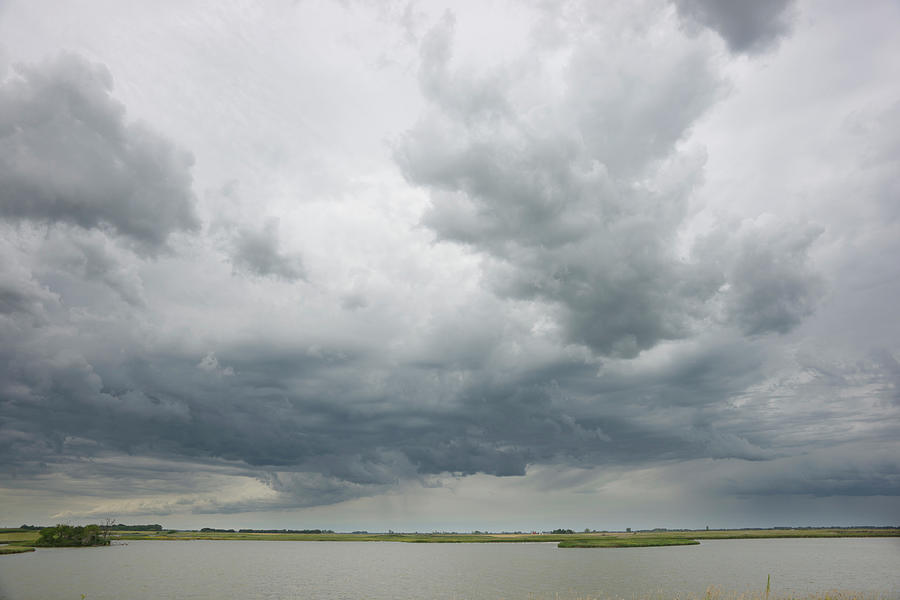 Storm Clouds Over Pond Photograph by Dlerick Storm Clouds Over Pond Photograph by Dlerick