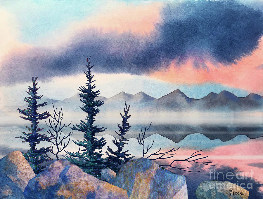 Storm Clouds Painting by Teresa Ascone