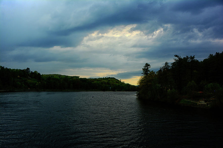 Storm Hits the Connecticut River on The Appalachian Trail Photograph by Raymond Salani III