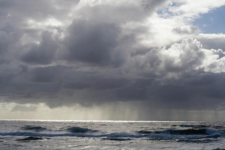 Climate Photograph - Storm Out To Sea by Oriba Climate Photograph - Storm Out To Sea by Oriba