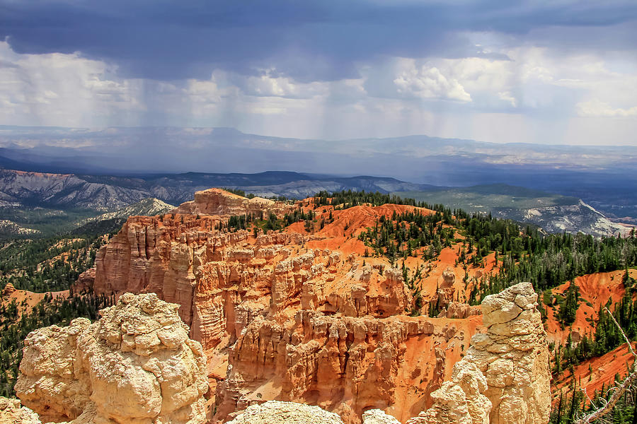 Storm over Bryce Canyon Photograph by Dawn Richards