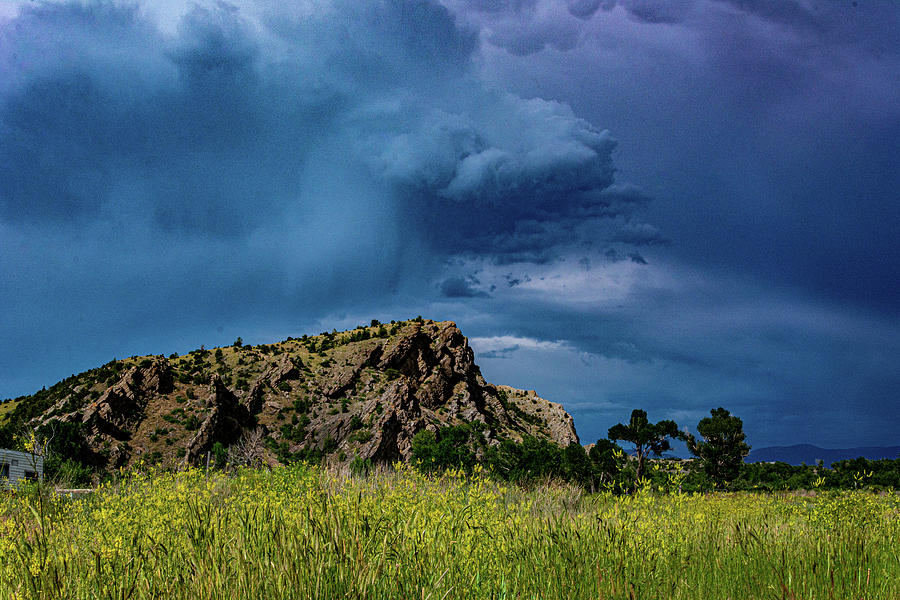 Storm over Southwestern Montana Photograph by Douglas Wielfaert