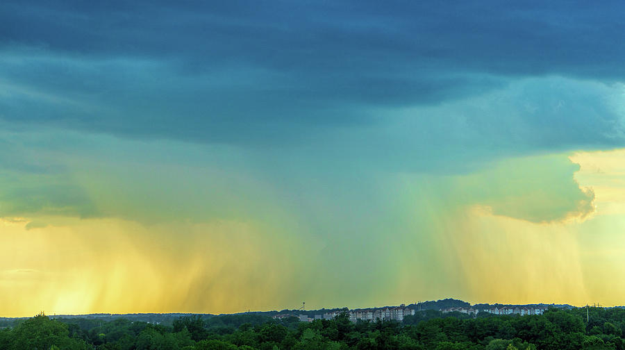 Storm Over Spring View Apartments by Jason Fink Storm Over Spring View Apartments by Jason Fink