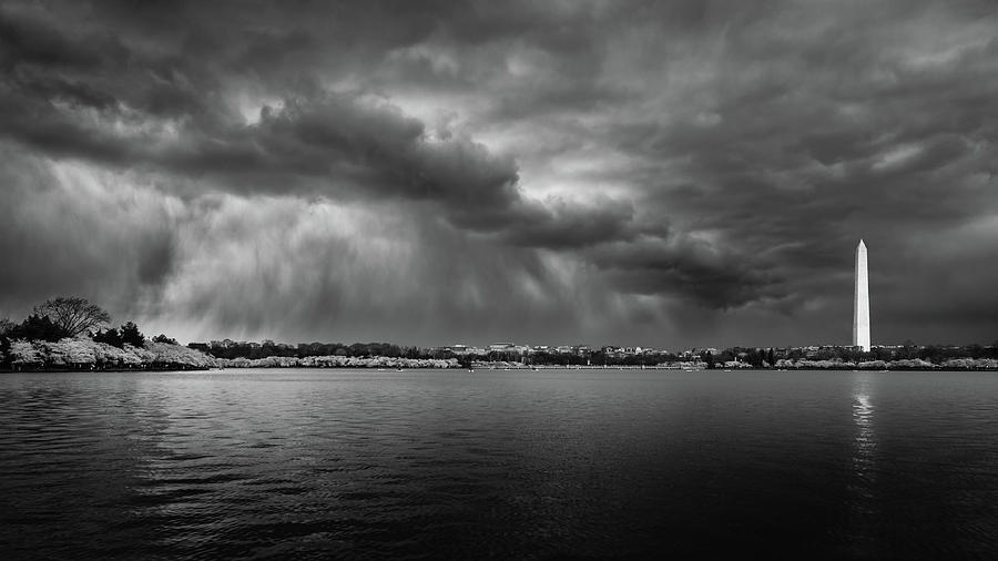 Storm Over Washington Photograph by Todd Henson