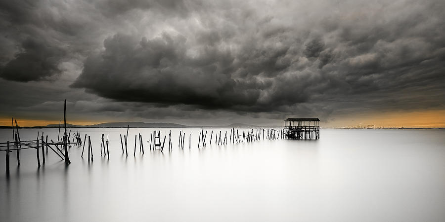 Winter Photograph - Storm by Paulo Dias