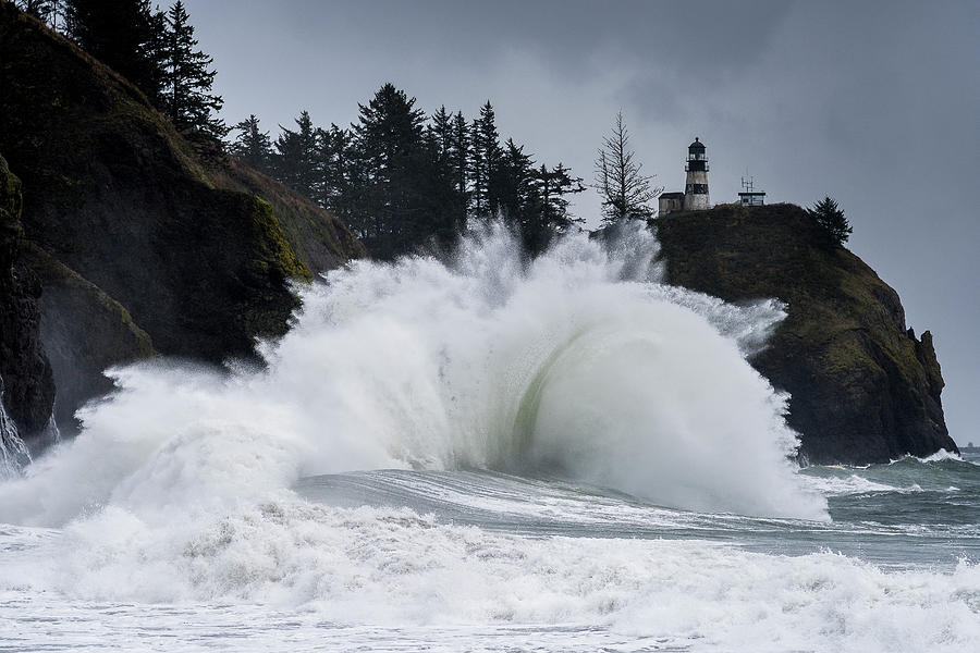Storm Surf Show Photograph by Robert Potts