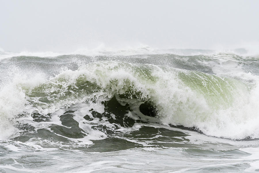 Storm Surf Spray Photograph by Robert Potts