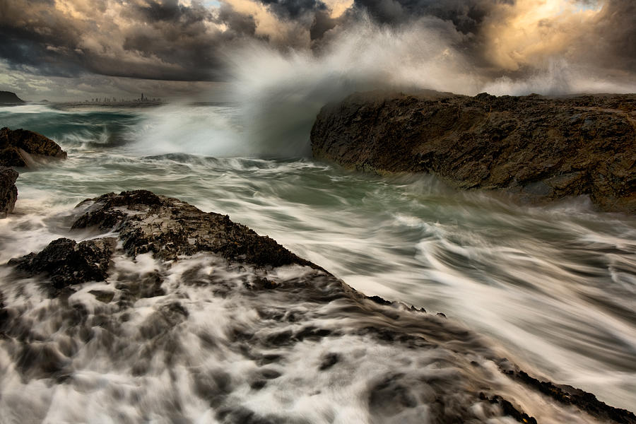 Storm Surge Photograph by Mel Brackstone