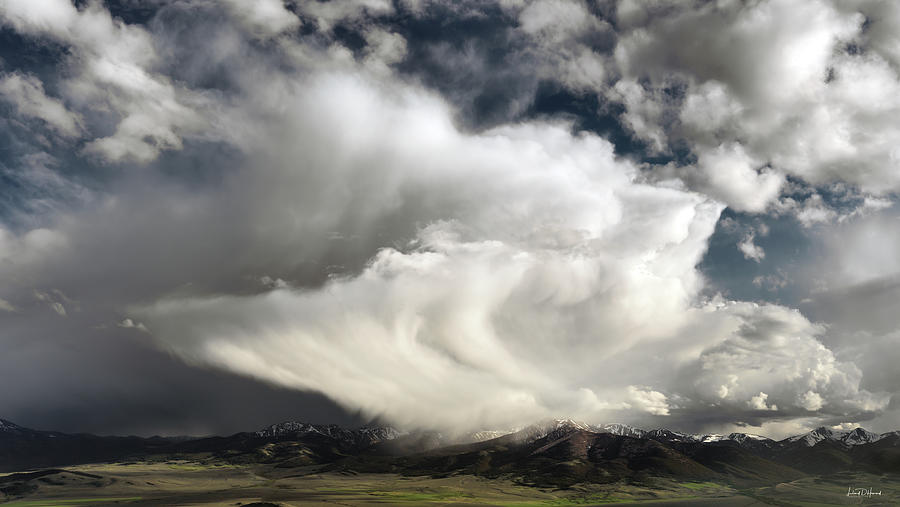 Storm Texture Photograph by Leland D Howard