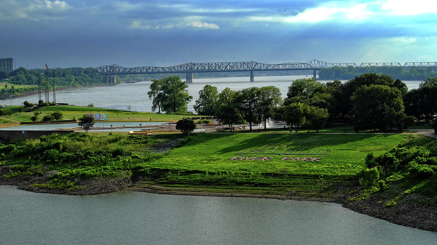 Storms over Mud Island Photograph by George Taylor