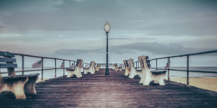 stormy boardwalk by Steve Stanger stormy boardwalk by Steve Stanger