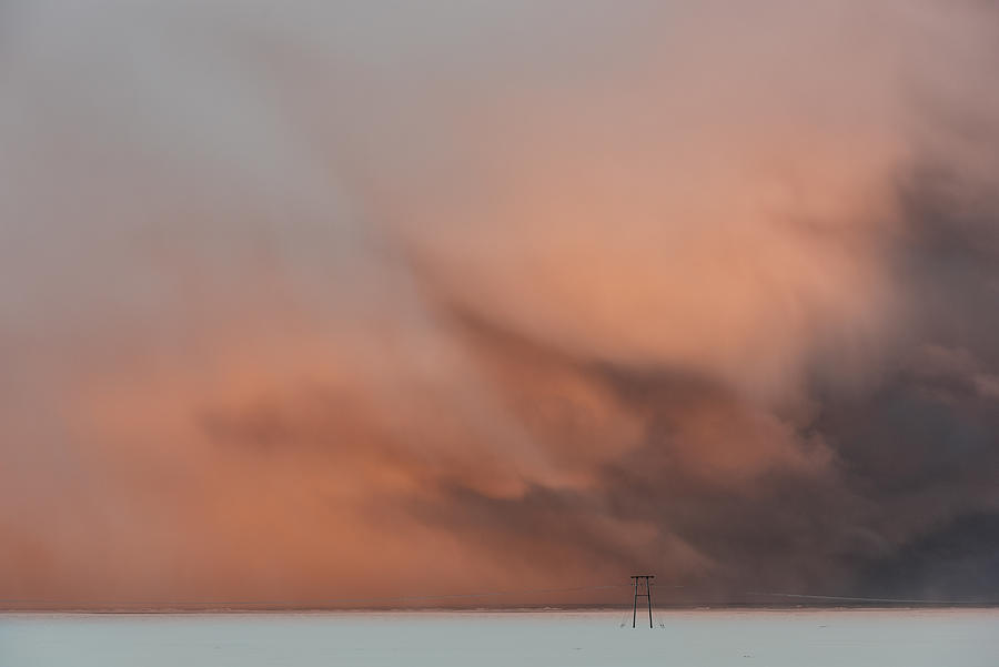 Winter Photograph - Stormy Clouds by ??? / Austin Li