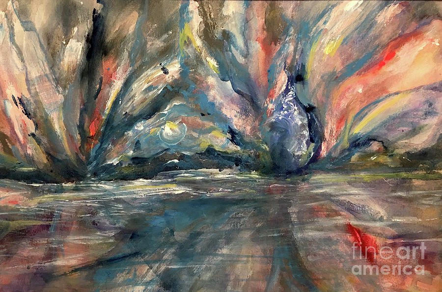 Stormy Eve Painting by Francelle Theriot