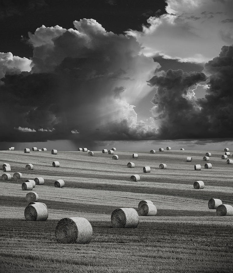 Stormy Harvest Photograph by Antony Zaharias