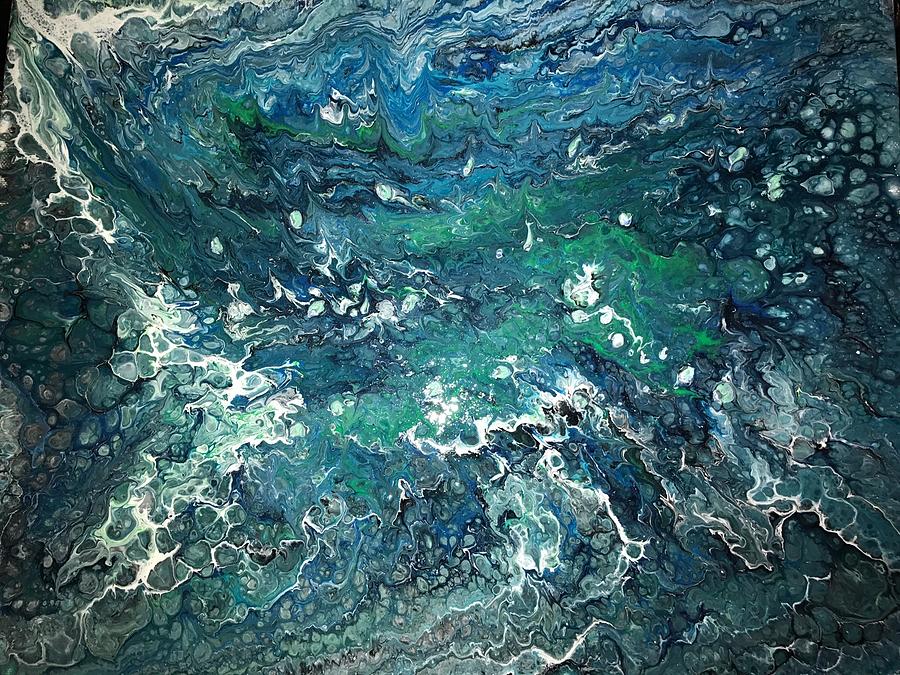 Stormy Seas Painting by Alexia Kobusch - Fine Art America