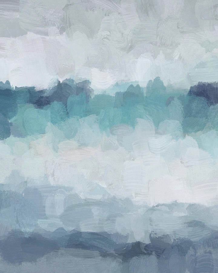 Stormy Seas Painting by Rachel Elise