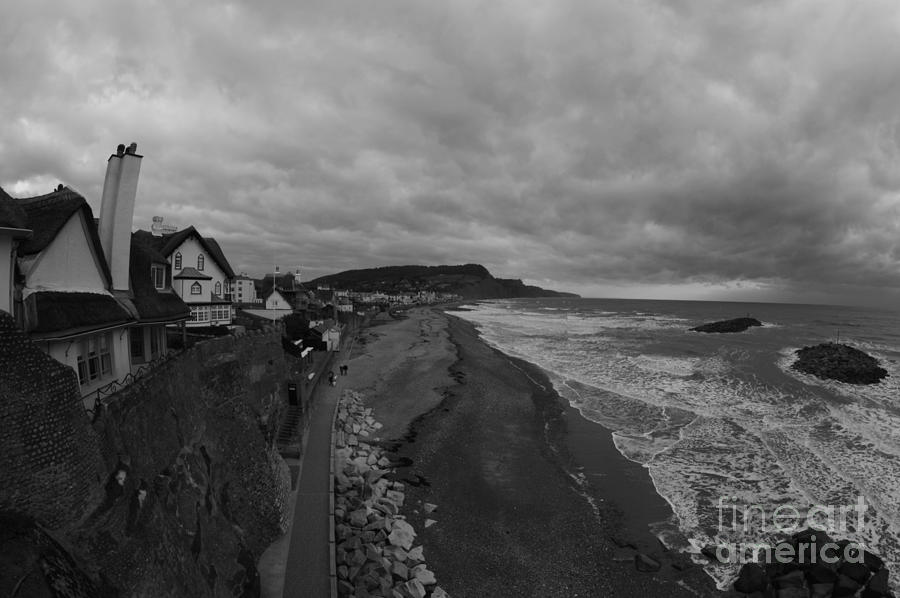 Stormy Sidmouth Photograph by Andy Thompson