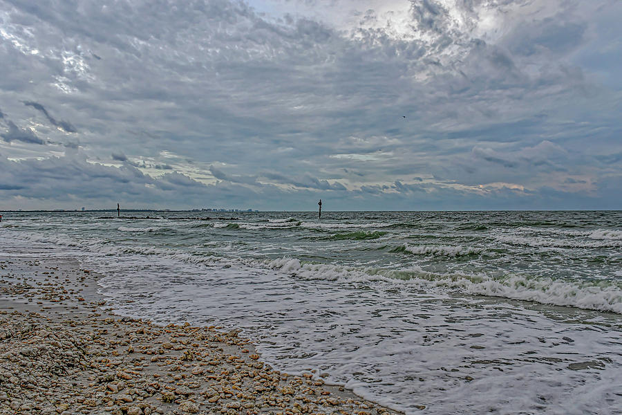 Stormy Skies at Honeymoon Island Florida Photograph by Rebecca Carr ...