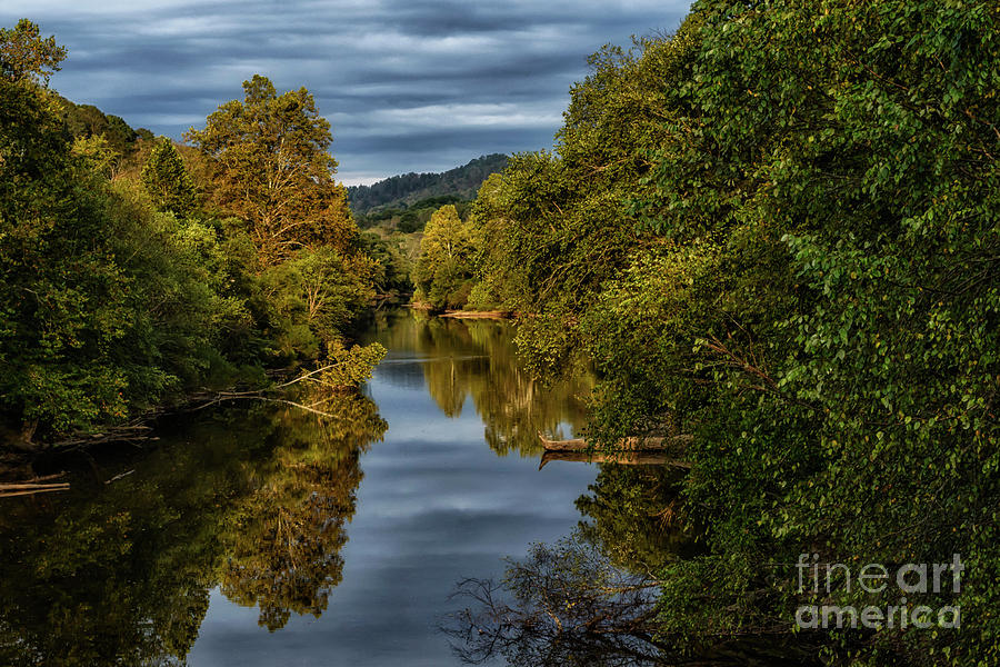 Stormy Sky over Gauley River Photograph by Thomas R Fletcher