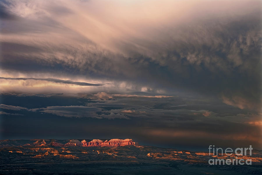 Stormy View From Bryce Point Bryce Canyon National Park Utah Photograph by Dave Welling