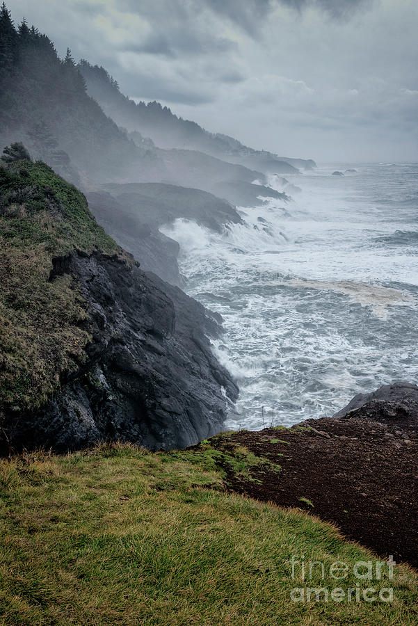 Stormy Weather At Rocky Creek Photograph
