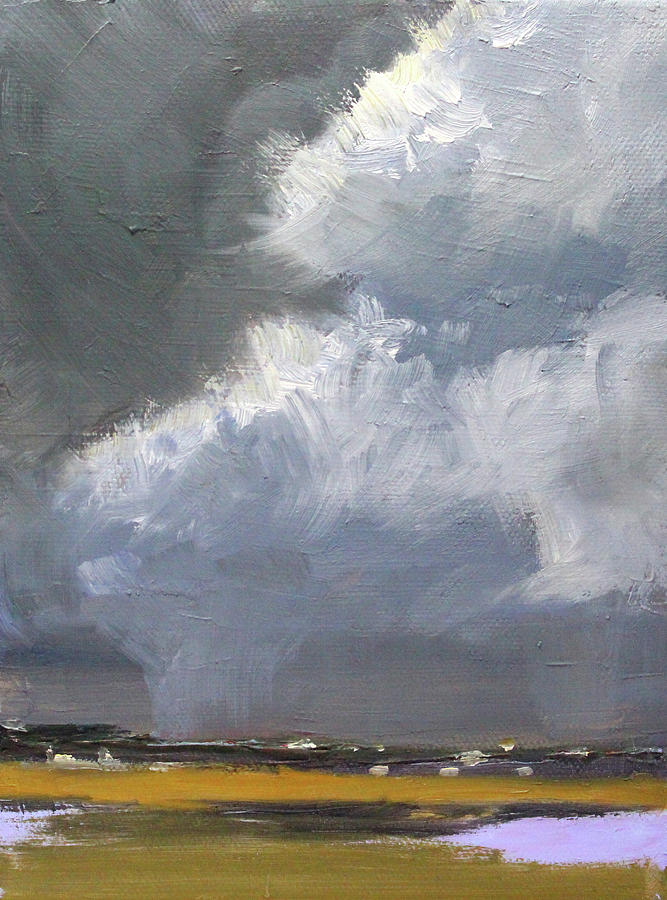 Stormy Weather Painting by Nancy Merkle