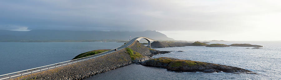 Storseisundbrua Bridge, The Atlantic Photograph by Peter Adams