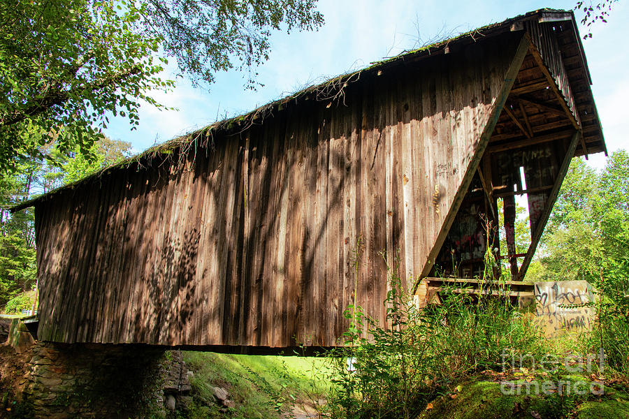 Stoval Mill Covered Bridge Photograph by Bob Phillips