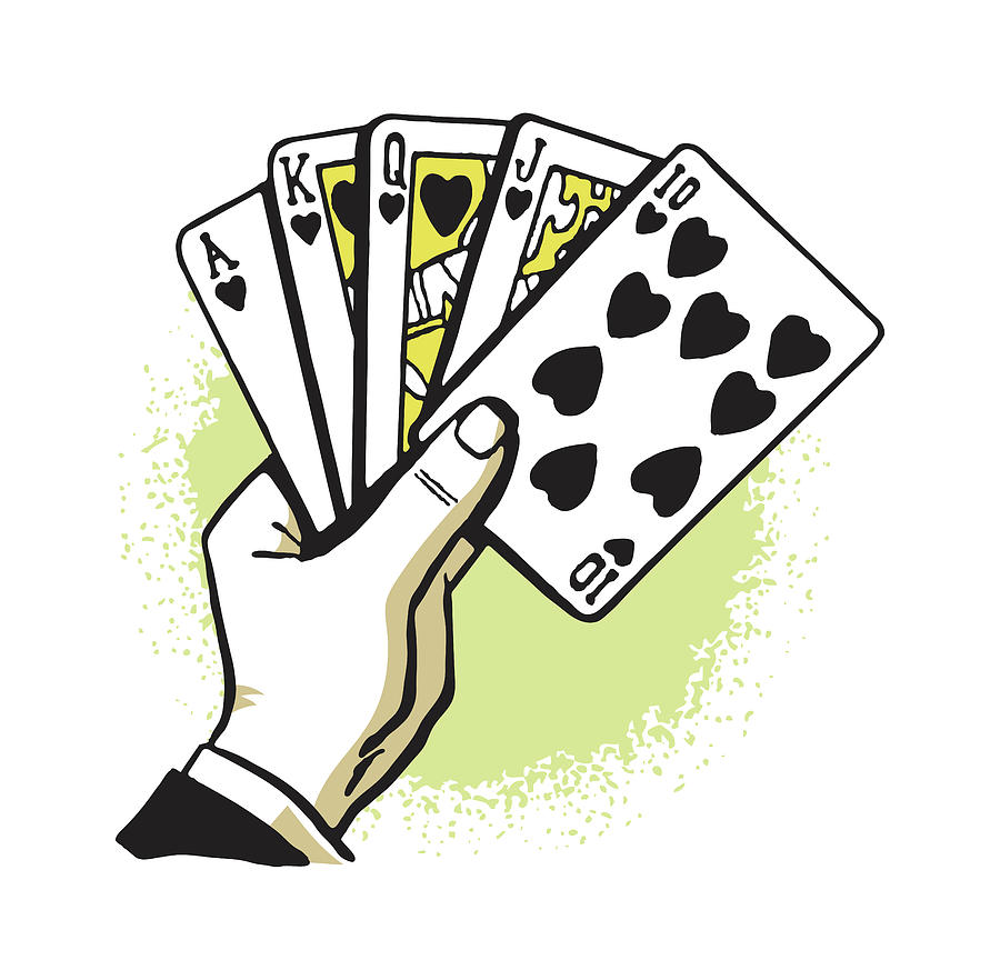 Poker Card Drawings
