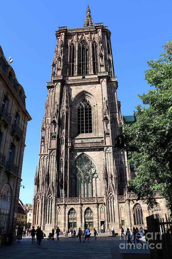 Architecture Photograph - Strasbourg Cathedral by Christiane Schulze Art And Photography