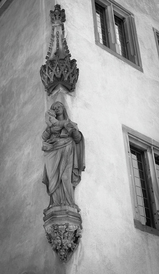 Strasbourg House Madonna Photograph by Teresa Mucha