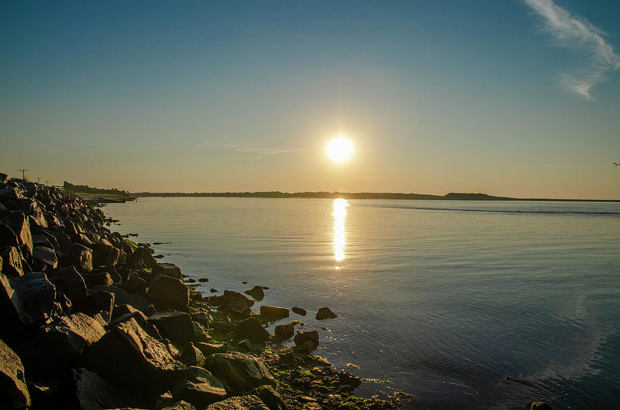 Strathmere Bay at Sunrise Photograph by Bill Cannon