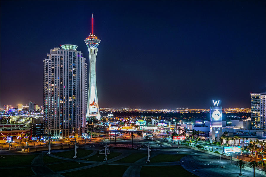 Stratosphere Hotel And Casino  Las Vegas Nevada Photograph  Photograph by Dave Morgan