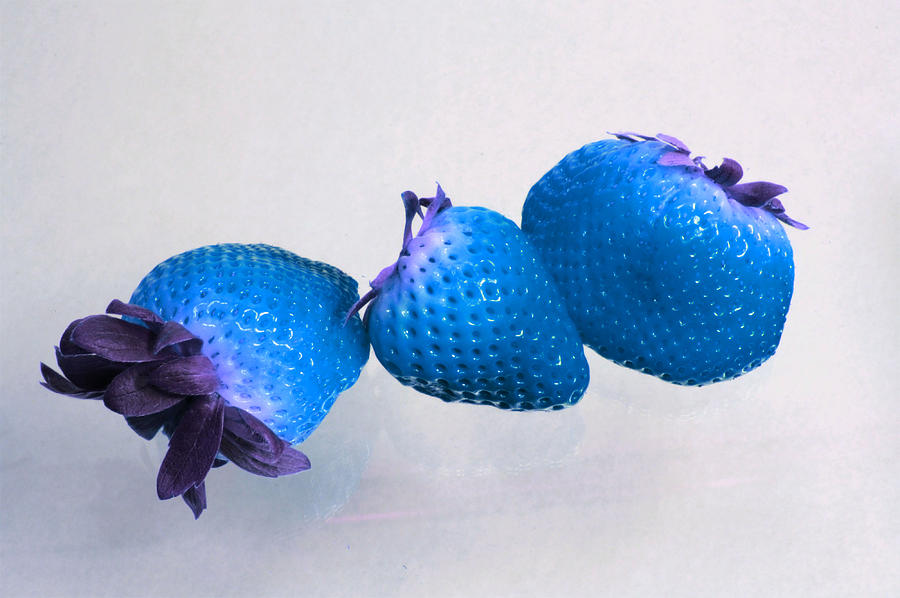 straw Berry Blues Photograph