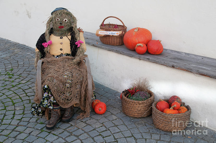 straw Halloween witch a1 Photograph by Ilan Rosen